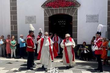 Telde rinde tributo a San Lorenzo en la capital grancanaria/Francisco Javier Santana.